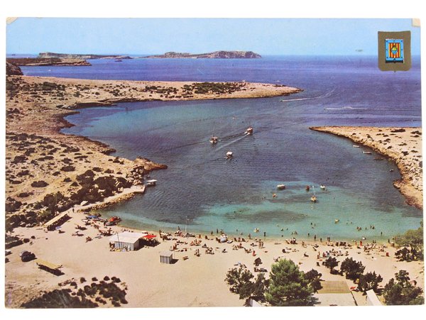 IBIZA, ISLA BLANCA (Cartolina).