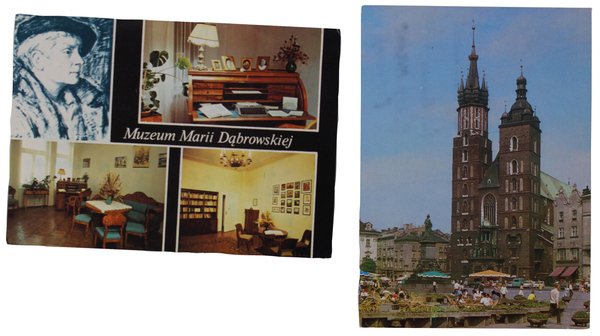 POLONIA: DUE CARTOLINE VIAGGIATE 1970-80. | Immagine principale