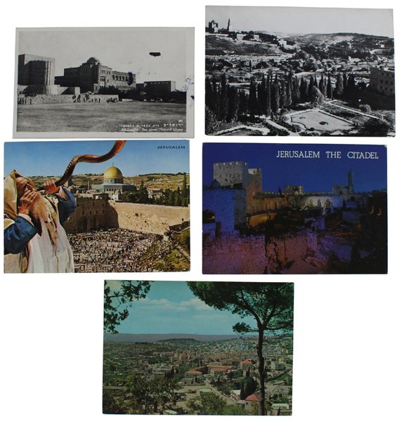 ISRAEL: LOT OF 5 VINTAGE POSTCARDS | Immagine principale