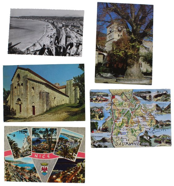 PROVENCE COTE D'AZUR: LOT DE 16 CARTES POSTALES ANCIENNES. | Immagine Gallery 2