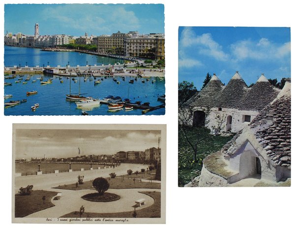 BARI : 3 CARTOLINE D'EPOCA. | Immagine principale