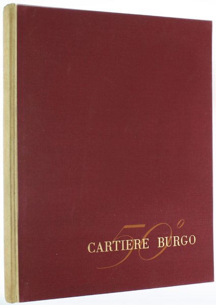 CARTA - 50° CARTIERE BURGO.