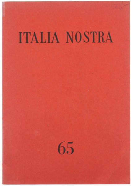 ITALIA NOSTRA. N. 65.