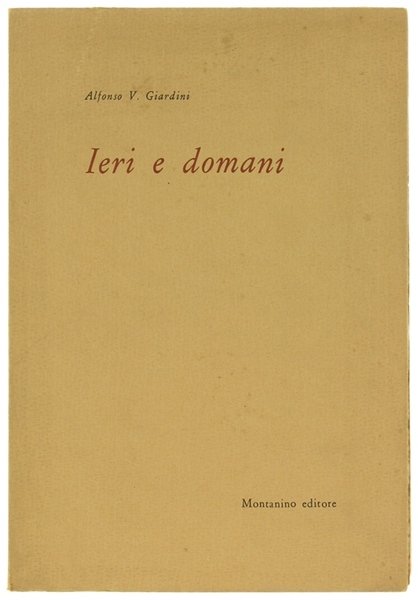 IERI E DOMANI (Il cammino dell'Uomo).