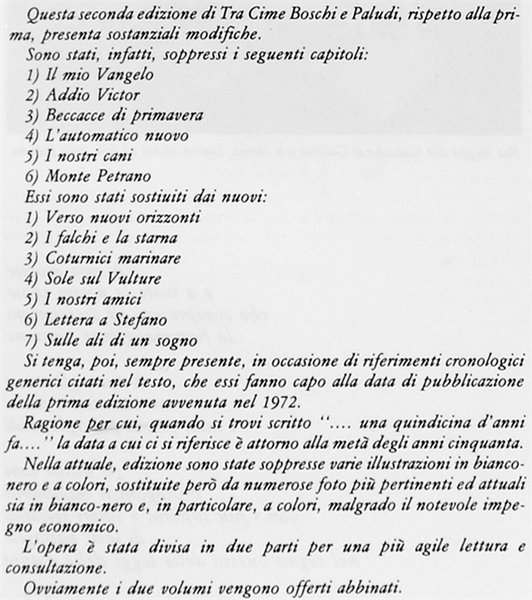 TRA CIME, BOSCHI E PALUDI. [Edizione integrale illustrata, volumi come …