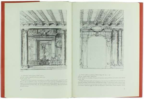 ARREDI PRINCIPESCHI DEL SEICENTO FIORENTINO. Disegni di Diacinto Maria Marmi. …