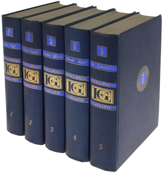 ENCICLOPEDIA GARZANTI. Edizione maggiore.