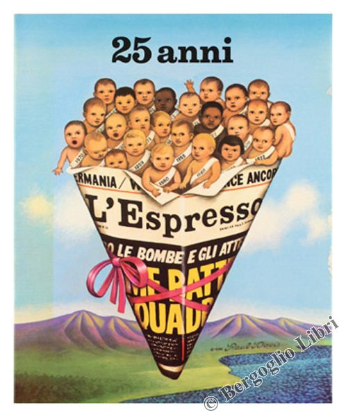 L'ESPRESSO - 25 ANNI: 1955-1980.