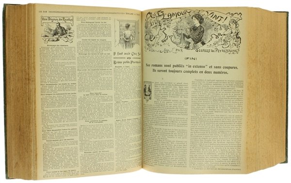 TOUCHE A TOUT. Magazine des magazines. Année 1908 complète.