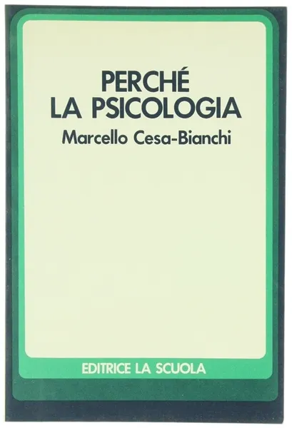 PERCHE' LA PSICOLOGIA. | Immagine principale
