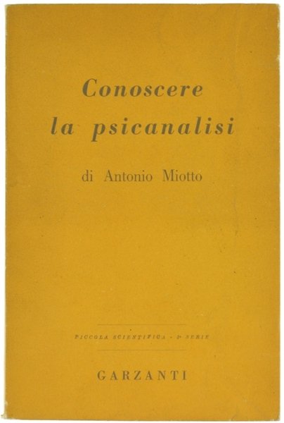CONOSCERE LA PSICANALISI.