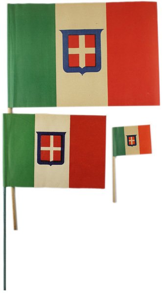 BANDIERINE PATRIOTTICHE DI CARTA.