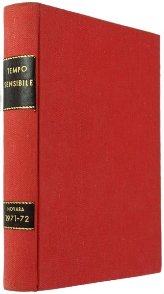 TEMPO SENSIBILE. Bimestrale di letteratura - arte - cultura varia …