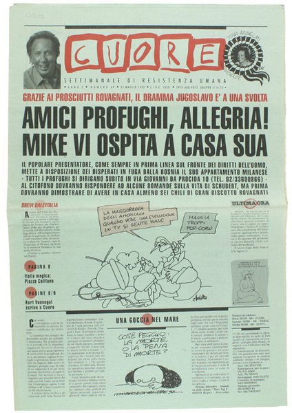 CUORE. Settimanale di resistenza umana. Anno 2 - N.69. 25 …