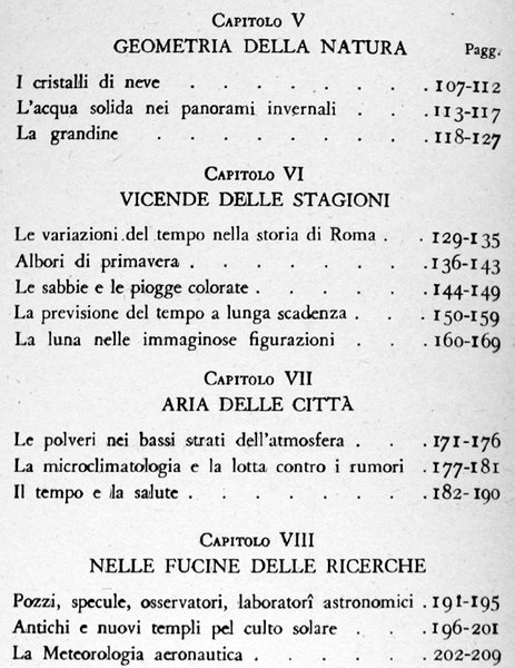 NUOVI ORIZZONTI DELLA METEOROLOGIA.