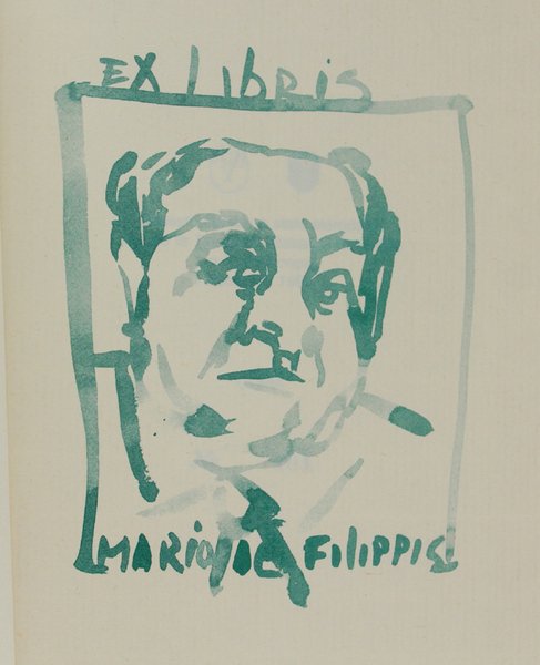 EX-LIBRIS D'ARTISTA dedicati a Mario Defilippis. Collezione di 46 libretti.