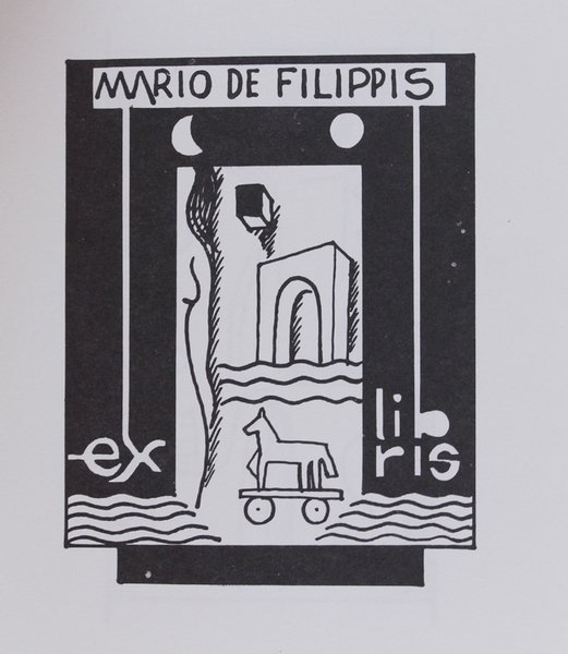 EX-LIBRIS D'ARTISTA dedicati a Mario Defilippis. Collezione di 46 libretti.