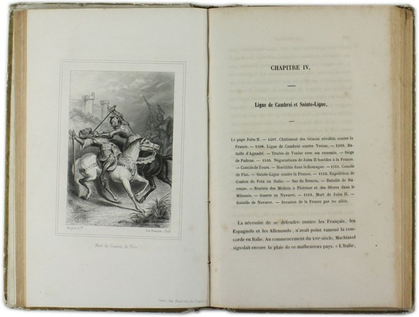 LES FRANÇAIS EN ITALIE AU XVIe SIECLE.