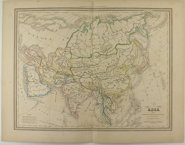 ASIA secondo le ultime sue divisioni.