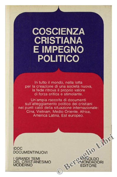COSCIENZA CRISTIANA E IMPEGNO POLITICO.