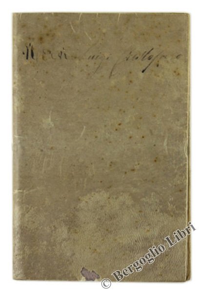 LIBRETTO DI LAVORO Rilasciato ad Asti 1/8/1843