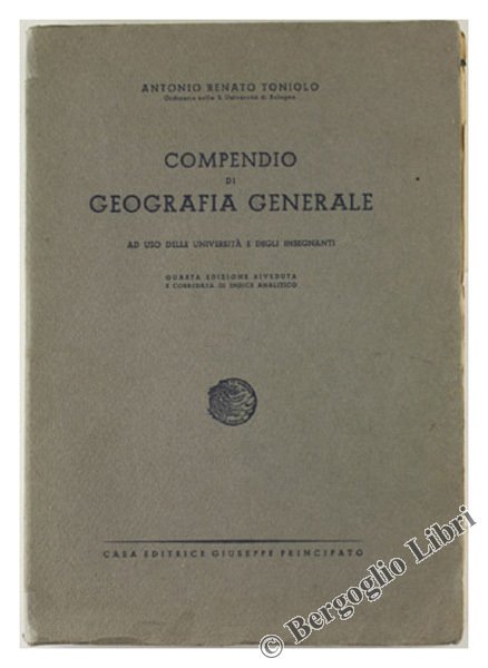 COMPENDIO DI GEOGRAFIA GENERALE ad uso delle Università e delle …