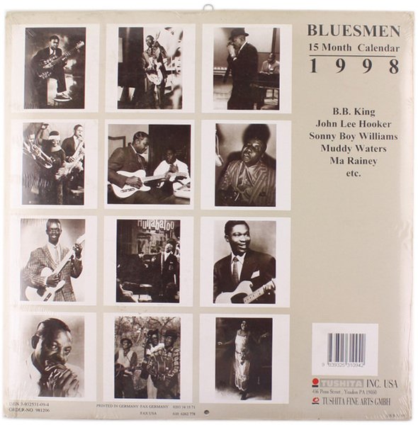 BLUESMEN - CALENDAR 1998.