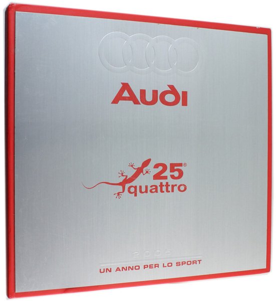 AUDI - 25 QUATTRO - Un anno per lo sport