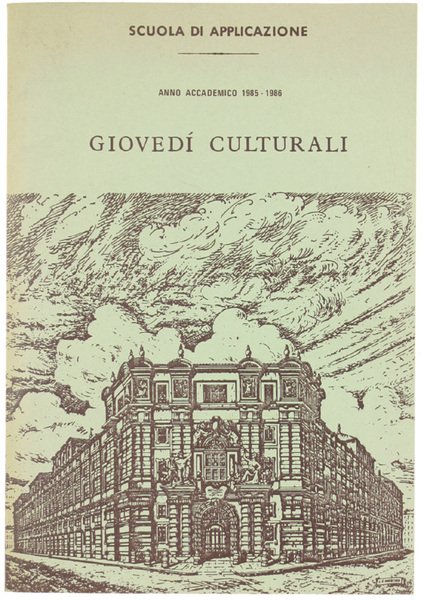GIOVEDI' CULTURALI. CONFERENZE.