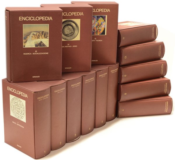 ENCICLOPEDIA EINAUDI [Completa, da A a Z - splendido esemplare]