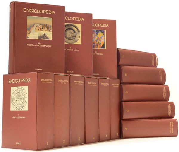ENCICLOPEDIA EINAUDI [Completa, da A a Z - splendido esemplare]