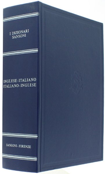 INGLESE -ITALIANO ITALIANO-INGLESE - I Dizionari Sansoni.