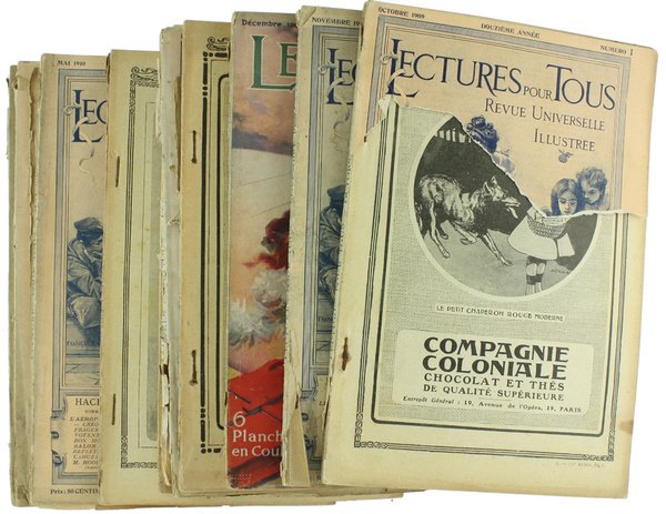 LECTURES POUR TOUS. 12e année - 1909 - 1910.