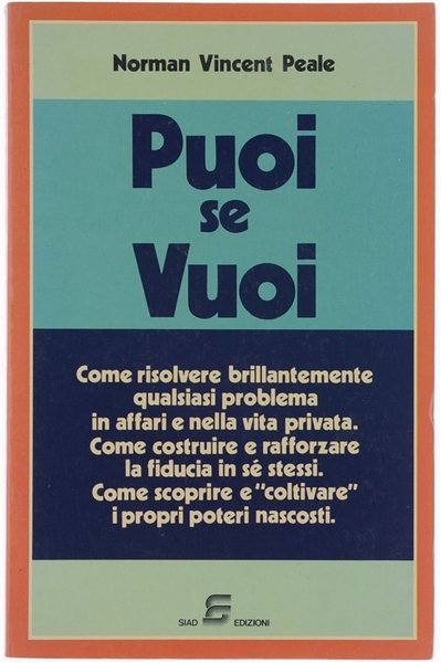 PUOI SE VUOI.