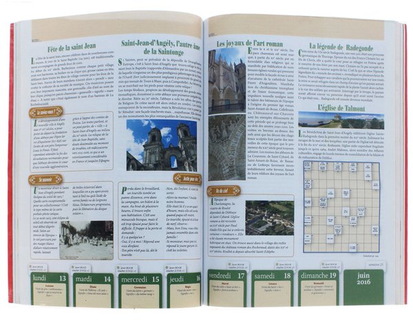 LE GRAND ALMANACH DES CHARENTES 2016.