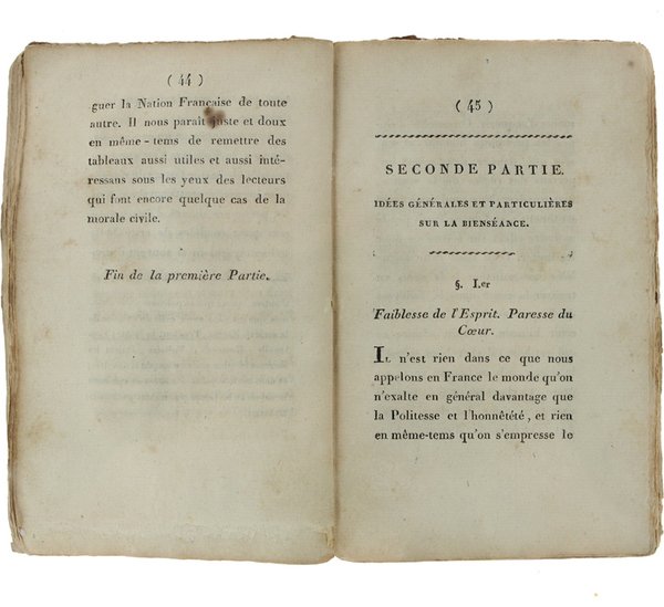 MANUEL DE LA BONNE COMPAGNIE, OU L'AMI DE LA POLITESSE, …