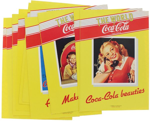 THE WORLD OF COCA COLA. Raccolta completa.