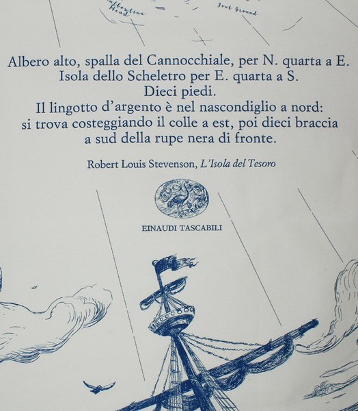 TELO MARE: L'ISOLA DEL TESORO di Robert Louis Stevenson.