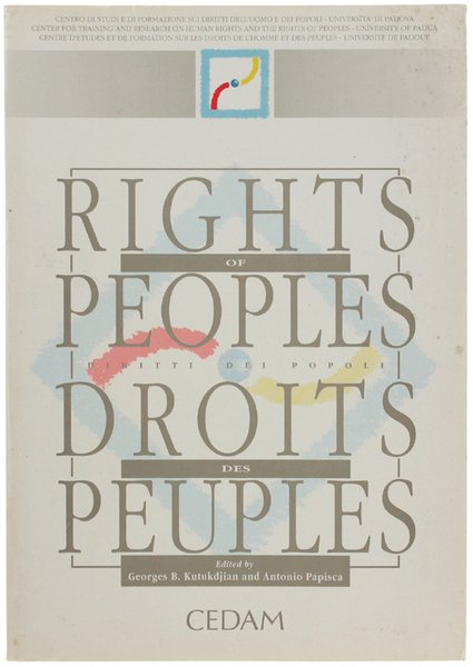 RIGHTS OF PEOPLES - DROITS DES PEUPLES.