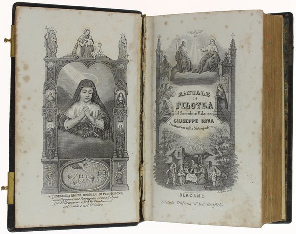 MANUALE DI FILOTEA del Sacerdote Milanese Giuseppe Riva Penitenziere nella …