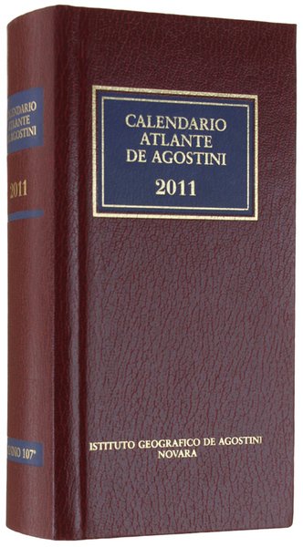 CALENDARIO ATLANTE DE AGOSTINI 2011 [come nuovo]