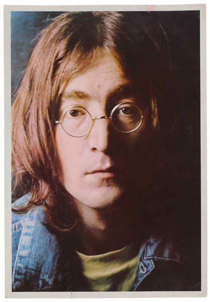 JOHN LENNON - RITRATTO : STAMPAA COLORI.
