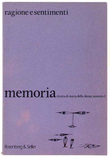 MEMORIA. Rivista di storia delle donne - N.1. marzo 1981. | Immagine principale