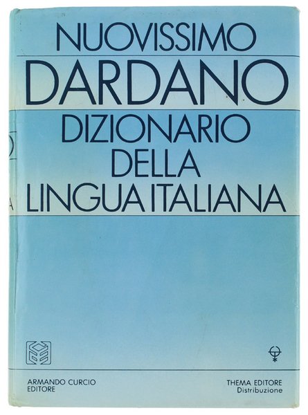 NUOVISSIMO DARDANO - DIZIONARIO DELLA LINGUA ITALIANA.