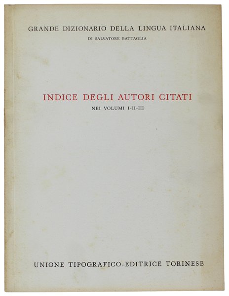 INDICE DEGLI AUTORI CITATI NEI VOLUMI 1, 2, 3 DEL …