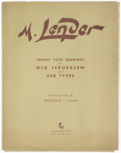 TWENTY FOUR DRAWINGS OF OLD JERUSALEM AND HER TYPES. | Immagine Gallery 1