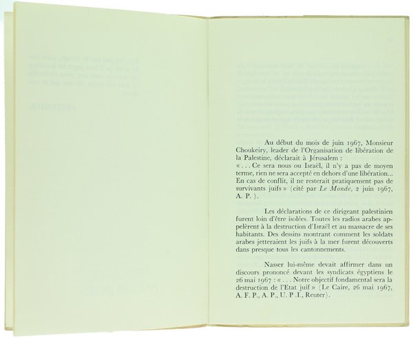 LE MIRAGE PALESTINIEN.