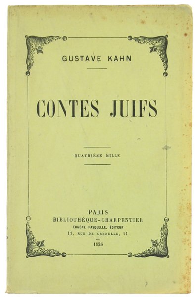 CONTES JUIFS.