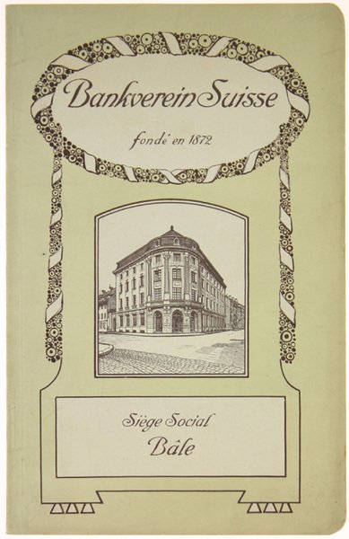 BANKVEREIN SUISSE - VALEURS DE PALACEMENT.