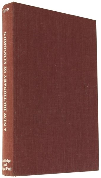 A NEW DICTIONARY OF ECONOMICS.